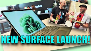 Surface Launch Day! Hands on with Surface Pro 9, Surface Laptop 5, and Surface Studio 2+