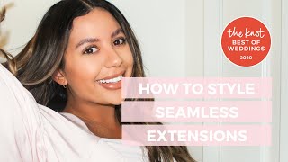 How To Clip In And Style Seamless Clip In Extensions by Cashmere Hair