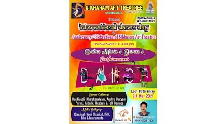 Sikharam Art Theatres | International Dance Day \u0026 Anniversary Celebrations | LIVE | trinet Live TV