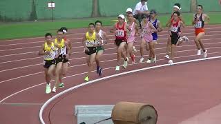 20220731鞘ヶ谷記録会 中学男子3000m第5組