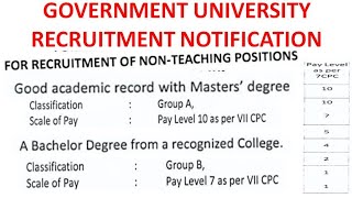 Good Opportunity | With Any and Only PG Get Rs 1,42,000 pm | Govt. College Recruitment Vacancies