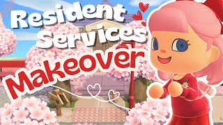 Transforming Resident Services Into a Fairytale Town 🏰💕  | Valentines Love Core Island | ACNH