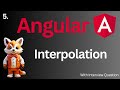 Interpolation in Angular tutorial #5  | Complete Angular 17+ Course