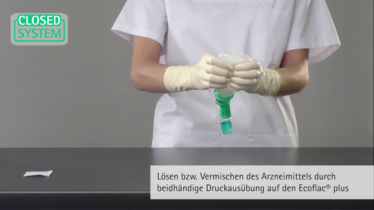 Ecoflac Connect B Braun - YouTube