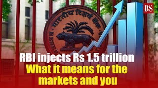 RBI injects Rs 1.5 trillion into economy: Markets rebound; what it means for you