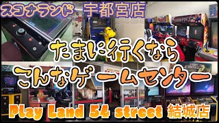 たまに行くならこんなゲームセンター【栃木県宇都宮市】スコナランド 宇都宮店【茨城県結城市】Play Land 54 street 結城店(ガンシューティングゲームの聖地)