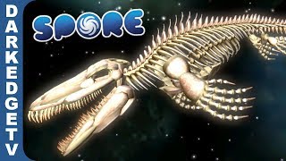 Mosasaurus Skeleton | Made in Spore!