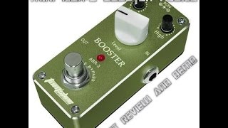 Aroma Tom's Line Engineering Booster ABR-3 Guitar Effects Pedal, Demo