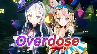 【MMDホロライブ】「Overdose」紫咲シオン\u0026尾丸ポルカ【cover音源MIX】