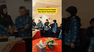 Selamat Purna Tugas Ibu Romi, Jasamu akan kami kenang selalu #purnatugas #sman42jakarta