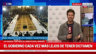 LEY BASES en el SENADO: EL GOBIERNO CADA VEZ MÁS LEJOS de TENER DICTAMEN