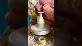 making mini pottery vase #craft #art #miniature #pottery #ceramic