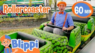 Blippi Visits The Fun Spot Amusement | Roller Coasters for Kids | Educational Videos for Kids