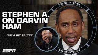 Stephen A. is 'a bit salty' about Darvin Ham getting fired by the Lakers | NBA C