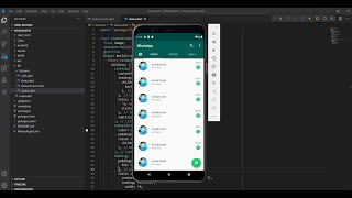 Flutter UI - WhatsApp - Speed Code