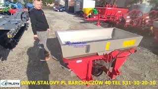 💥ROZSIEWACZ NAWOZU GRASS-ROL 600L STALOVY Barchaczów 40💥