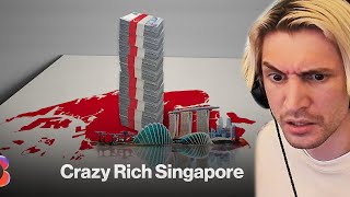 How Singapore Got So Crazy Rich | xQc Reacts