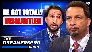 Chris Broussard Completely Dismantles Nick Wright On Live TV For Hating On Micha