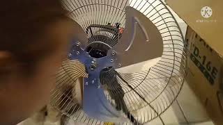 unboxing | assemble new electric fan