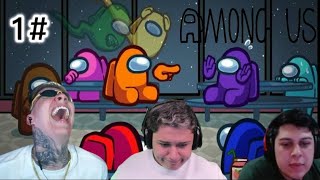 YURI22 NO AMONG US RELÍQUIA COM A TROPA!!(COM MURILINHOW, SHARK, CAUA E GRM) 1#