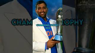 OWNER of ALL ICC TROPHIES!!! It's one and only MSD! #Cricket #India #MSDhoni #Mahi #MSD #ICC