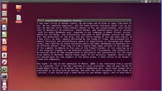 Ubuntu Lesson 10: less command - Tutorial For Beginners