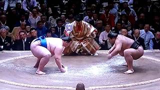 逸ノ城 vs 高安 2018年大相撲初場所7日目 20180120