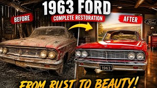 1963 ford barn find | full transpormation