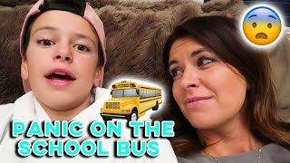 STUDENTS PANIC ON SCHOOL BUS | SCRAMBLE TO GET OUT | SOME JUMP OUT THE WINDOWS