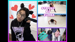 Strong by zumba + Nos trajeron dulces Mexicanos.