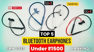 Top 5 Best Neckband Under ₹1500 in 2025 ⚡ Wireless Earphones under 1500 ⚡ Bluetooth Neckband 1500