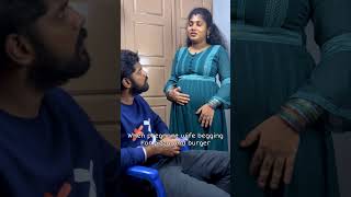 Undhan manam irangavilai🥹 #youtubeshorts #kushicouple#pregnancy #healthypregnancy #cravings #tamil