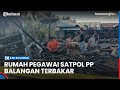 Geger Kebakaran di Muara Jaya Balangan, Rumah Pegawai Satpol PP Hangus Terbakar