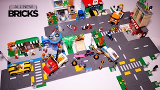 Lego City Road Plate Compilation Speed Build