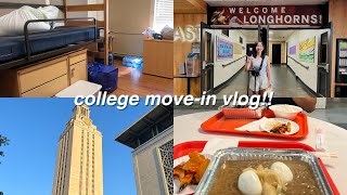 small college move-in vlog!! | ut austin 🤘