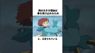 ㊗️200万再生🎉ナウシカの胸に夢がいっぱい込められていた #ジブリ #ghibli #雑学