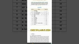 OJEE syllabus 2024 #ojee #alp #indianrailways