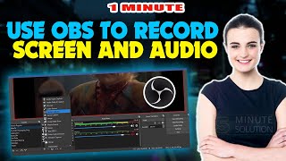 How to use obs to record screen and audio 2024 (Quick & Easy)