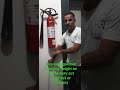 Fire Extinguisher hanging height from floor of extinguisher maximum as per factory  rules||S.V.S