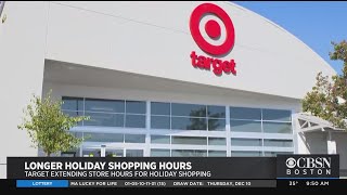 Target Extending Store Hours For Holiday Shopping