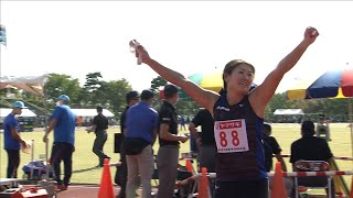 【第104回日本選手権】女子 ハンマー投 決勝1位 ●渡邊 茜●