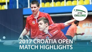 2017 Croatia Open Highlights: Tomas Konecny/Tomas Polansky vs Viktor Brodd/Hampus N. (Final)