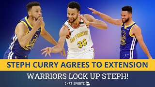 BREAKING: Golden State Warriors & Stephen Curry Agree To 4-Yr, $215 MM Max Extension
