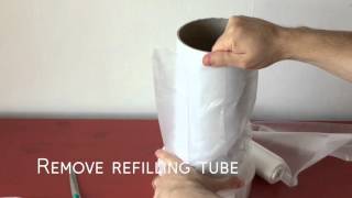 Refilling Your Sangenic Nappy Bin with Cheaper Refills