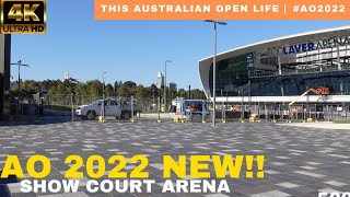 ⁴ᴷ Australian Open 2022 | NEW!! Show Court Arena - 5000 seat capacity | preparations underway Teaser