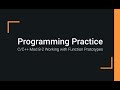 C++ Programming Examples 08-2 Working with Function Prototypes