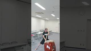 和太鼓　山呼Ｂ最初の部分  #shorts #shortsvideo #taiko #japanesedrums #japan #drums