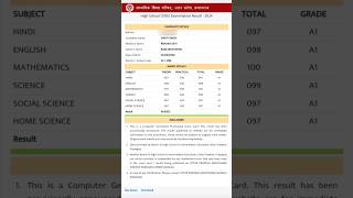 up board class 10th topper Swati Singh 2024 Result Roll number marksheet 588/600 2nd #shorts