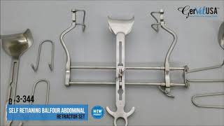 Balfour Abdominal Retractor Self Retaining Adjustable | GerVetUSA