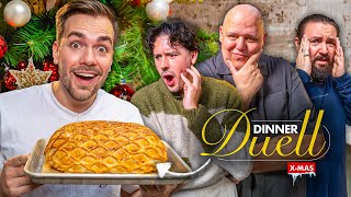 Wer kocht das beste WEIHNACHTSMENÜ?! 🤤🎄| Dinner Duell X-Mas